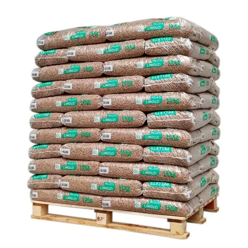 Pellets Limouzi – Palette mit 66 Säcken à 15 kg